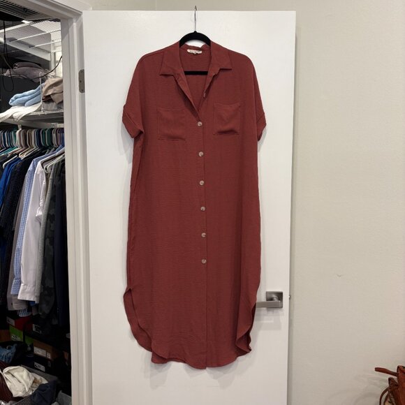 Maternity Bundle - Size Large - Dress & Two Blouses - Like New! - Picture 2 of 11